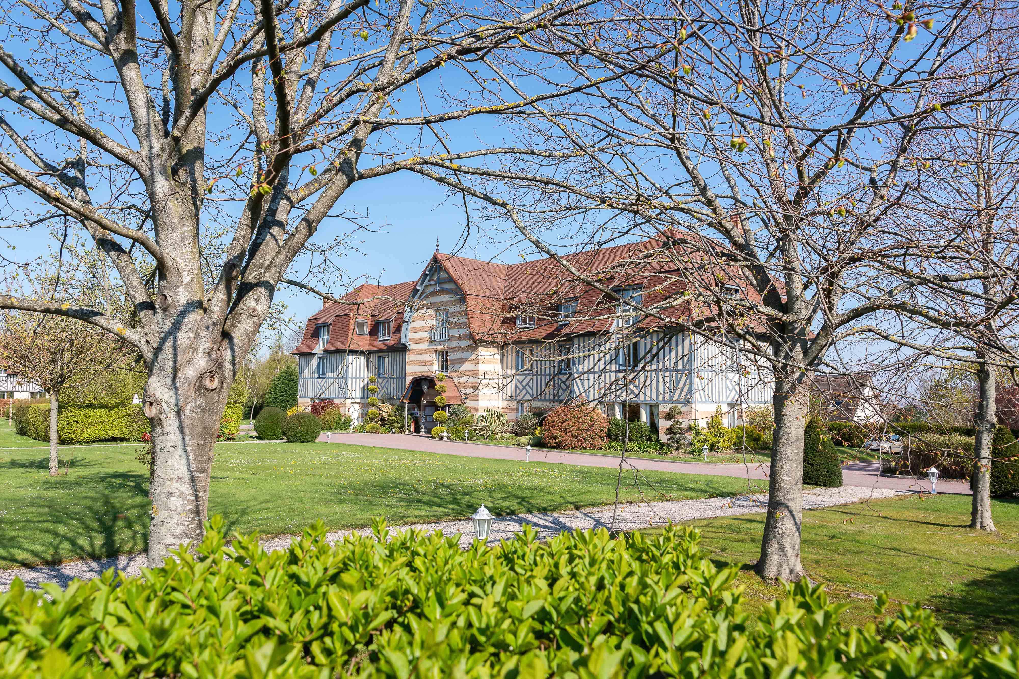 Le Manoir De La Poterie & Spa Cricquebœuf Esterno foto