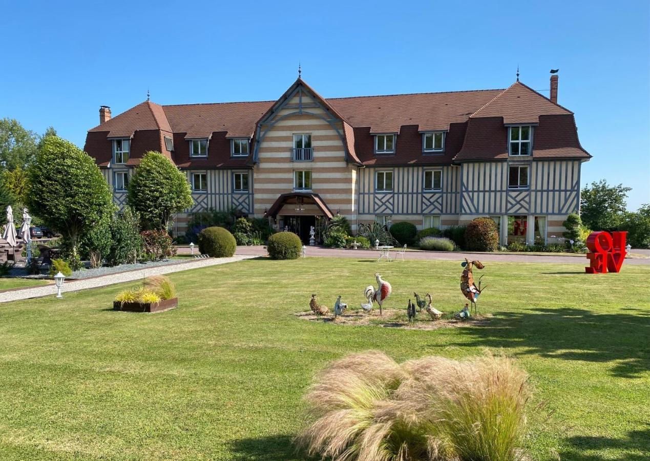 Le Manoir De La Poterie & Spa Cricquebœuf Esterno foto