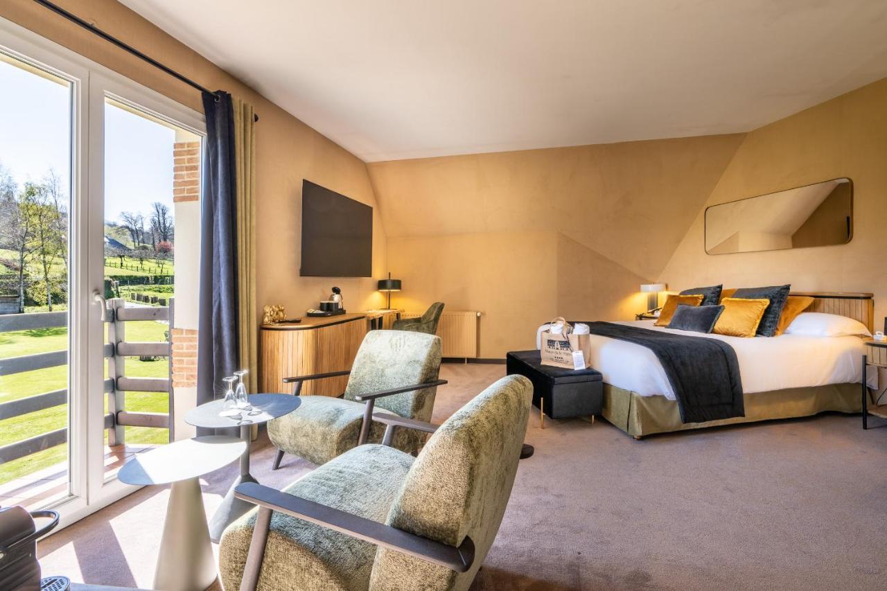 Le Manoir De La Poterie & Spa Cricquebœuf Esterno foto