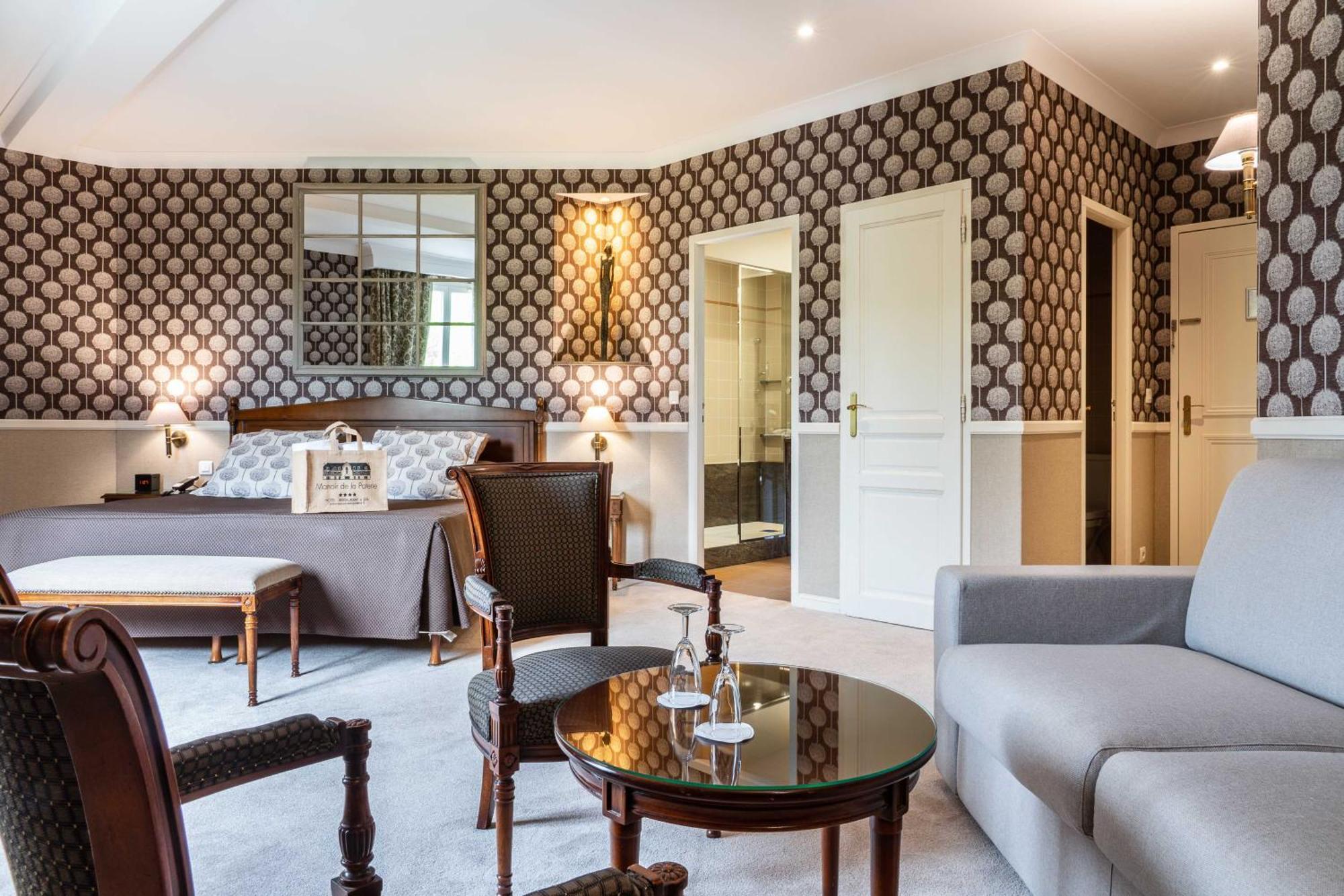 Le Manoir De La Poterie & Spa Cricquebœuf Esterno foto