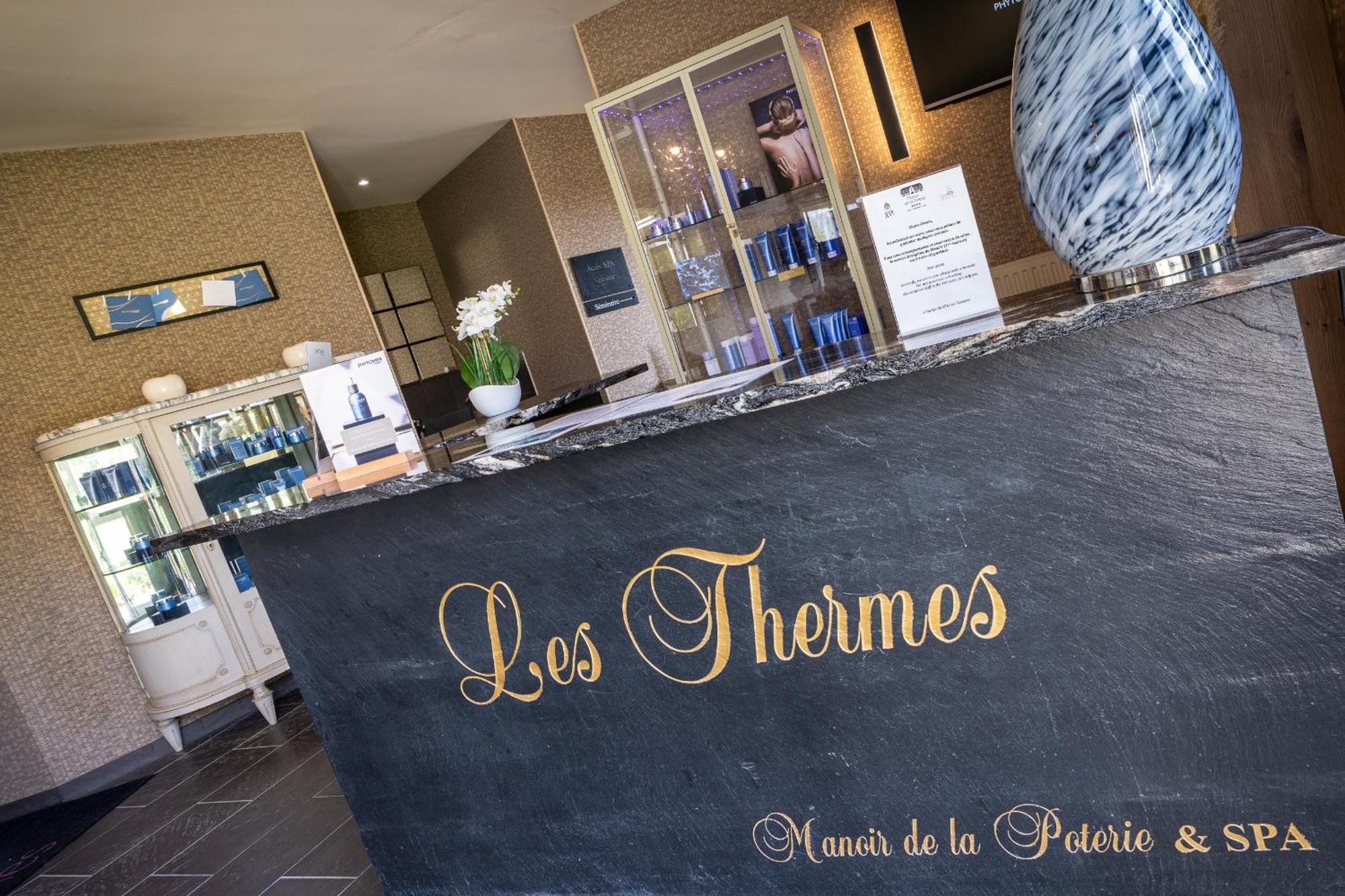 Le Manoir De La Poterie & Spa Cricquebœuf Esterno foto